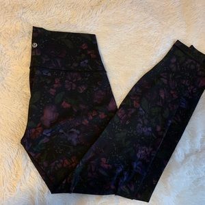 Lululemon Wunder Under High Rise Luxtreme, Floral